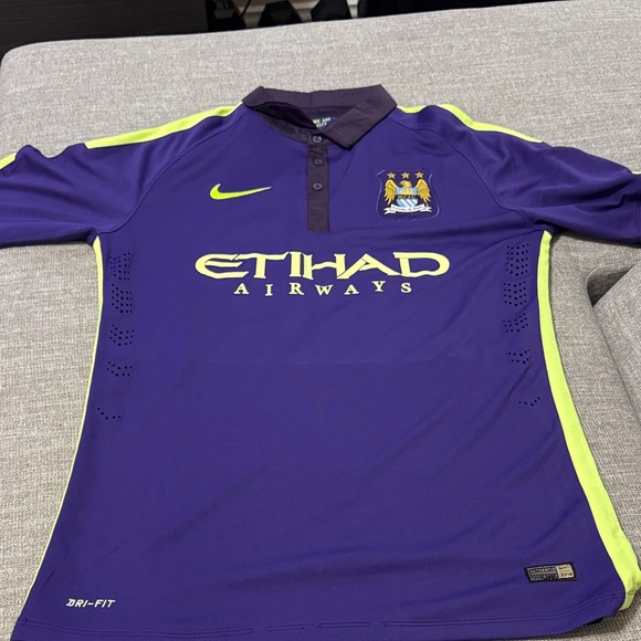 Nike Other - Nike Purple and Neon Green Soccer Jersey
